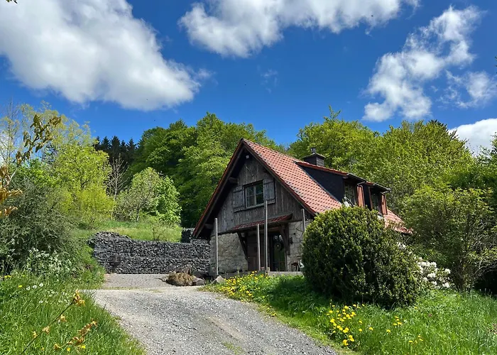 Ferienhaus Jagdhaus In Der Rhoen In Voelliger Alleinlage